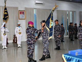 Babak Baru Kepemimpinan Lanal Dumai, Kolonel Laut (P) Abdul Haris Resmi Menjabat Danlanal Dumai