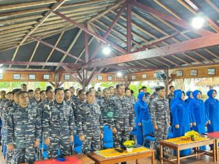 Danlanal Simeulue Hadiri Pengarahan Pangkoarmada RI di Tanjung Pinang