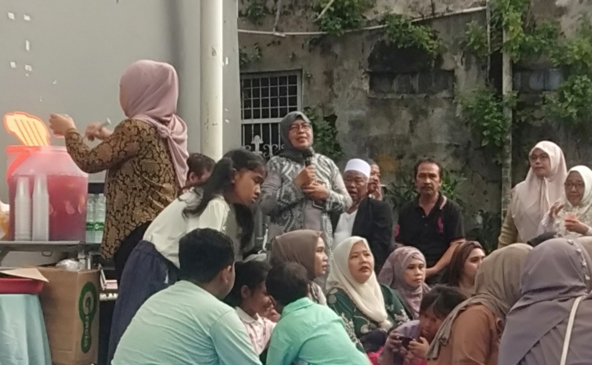 Warga Kebon Kosong Gelar Halal Bihalal, Perkuat Silaturahmi