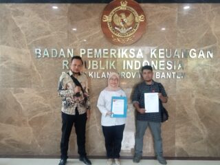 Setelah Kejari, Kini Giliran BPK Banten Diberi Laporan Dugaan Proyek Bermasalah di Kabupaten Serang