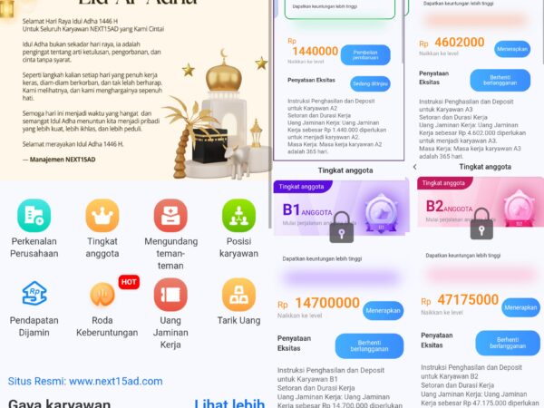 Aplikasi Next15Ad Diduga Scam, Korban Tak Bisa Tarik Uang Deposit!