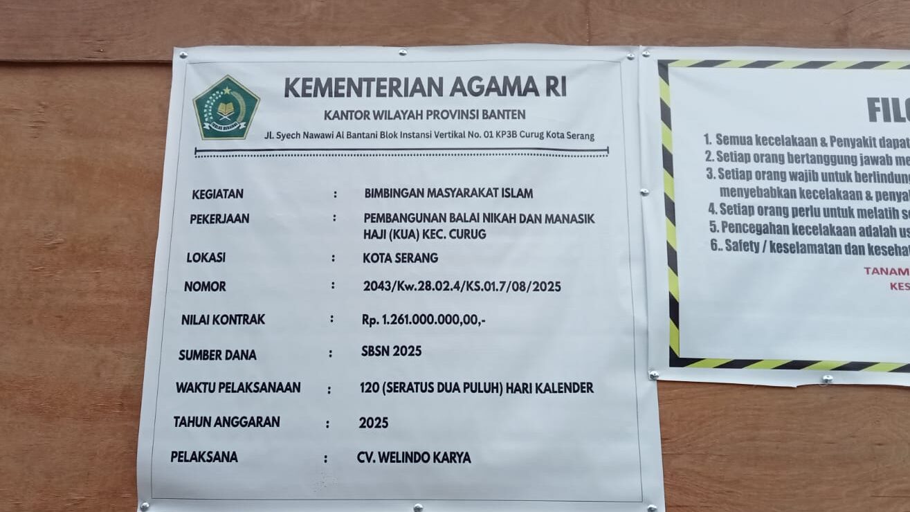 Proyek KUA Curug Diduga Sarat Masalah: Material Murahan, Pekerja Tak Terdaftar BPJS dan Tanpa Kontrak Kerja 1 intipena.com IMG 20251009 WA0084 edited