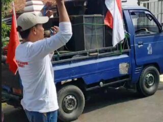 KOLEBBAT dan Warga Pagintungan Audensi di ESDM Banten, Tuntut Tambang Pasir PT Berkah Halal Thayyib Ditutup